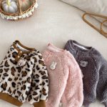 [73-120cm] 韓国風 両面ボア トレーナー - Image 7