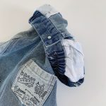 [90-140cm]落書き デニムパンツ - Image 3