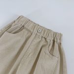 [90-140cm]ゆったり カジュアル ワイドパンツ - Image 7