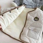 [73-120cm] ワッペン付き あったか ジャケット - Image 3