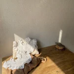 [66-90cm] フリル襟 ロンパース - Image 4