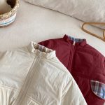 [73-120cm] 刺繍 カートゥーン リバーシブル コート - Image 15