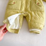 [66-90cm]取り外しフード 裏起毛 カバーオール&バッグセット - Image 19