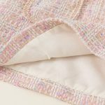 [80-140cm]シャネル風 ジャンパースカート&パフスリーブブラウス - Image 8