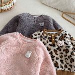 [73-120cm] 韓国風 両面ボア トレーナー - Image 6