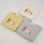 [80-130cm] パン カートゥーン トレーナー - Image 6
