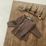 [66-90cm]クールネック カーディガン - Image 2