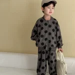 [80-150cm] ビッグドット カジュアル セットアップ - Image 16