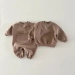 [66-90cm] ポケット付き オールインワン - Image 3