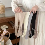 [6〜24ヶ月] リボン付き レギンス - Image 3