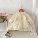 [73-100cm]ワンピース or シャツ フラワー レース 可愛い 子供服 - Image 5