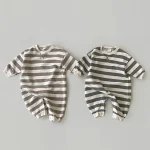 [66-90cm] ボーダー オールインワン - Image 2