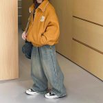 [90-150cm]シンプル 履きやすい ボトムス パンツ - Image 3