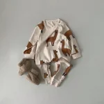 [66-100cm]アルパカ柄 オールインワン - Image 4