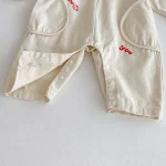 [66-90cm]オールインワン 犬柄 可愛い 着心地良い ベビー服 - Image 5