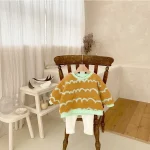 [73-100cm] ラインデザイン ボア セットアップ - Image 5