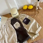 [80-120cm]カートゥーン カジュアル パンツ - Image 6