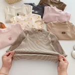 [73-120cm] ハイネック インナー シャツ - Image 17