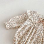 [66-90cm]フラワー プリンセス ロンパース - Image 12