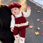 [66-90cm]可愛い レイヤード セットアップ - Image 6