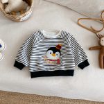 [73-120cm] キャラクター 刺繍 あったか トレーナー - Image 15