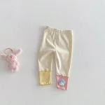 [73-120cm]レギンス カラフル 切り替え 可愛い 履きやすい - Image 8