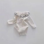 [66-90cm]ロンパース フリル付き 無地 肌に優しい ベビー服 - Image 18