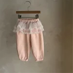 [73-100cm]トップス or パンツ or セットアップ リボン ルーズ 着心地良い - Image 6