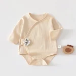 [59-80cm]ロンパース 着心地抜群 シンプル 肌触り良い ベビー服 - Image 8