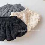 [90-150cm] キルティングブルマー ボトムス - Image 2