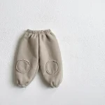 [73-100cm] 韓国風 ノーカラー ボトムス - Image 8