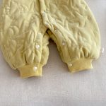 [66-90cm] マカロンカラー 刺繍 カバーオール - Image 6