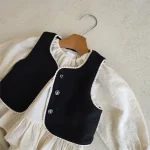 [73-100cm] 韓国風 シンプル ベスト
