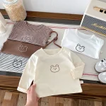 [73-100cm] 熊プリント シャツ - Image 14