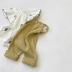 [66-90cm] 韓国風 シンプル サロペット - Image 13