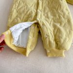 [66-90cm] マカロンカラー 刺繍 カバーオール - Image 8