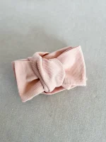 [59-90cm] ヘアバンド付き 無地 ロンパース - Image 5