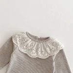 [66-10cm] レース襟 トップス - Image 22