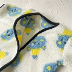 [66-90cm] ラビットor熊柄 ボア オールインワン - Image 7