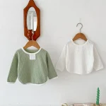 [66-100cm] ボタン シンプル トップス - Image 21