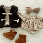 [73-100cm] 肩フリル トップス - Image 2