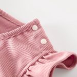 [66-90cm]オールインワン フラワー ノースリーブ おしゃれ ベビー服 - Image 5