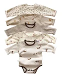 [66-90cm] 動物or小花柄 ロンパース or ボトムス