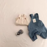 [66-90cm]韓国風 サロペット - Image 7