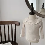 [66-90cm] フリル 花柄 トップス - Image 6