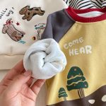 [73-120cm] キャラクター 刺繍 あったか トレーナー - Image 14