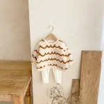 [73-100cm] ラインデザイン ボア セットアップ