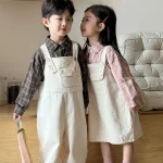 [80-150cm] ポケット付き サロペット or ワンピース - Image 10