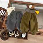 [73-110cm] ポケット付き パンツ - Image 2