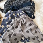 [80-130cm] 星柄 カジュアル ボア パンツ - Image 17